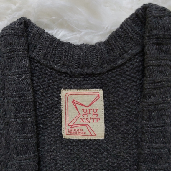 Garage Boho Wool Sweater Vest - Picture 5 of 6